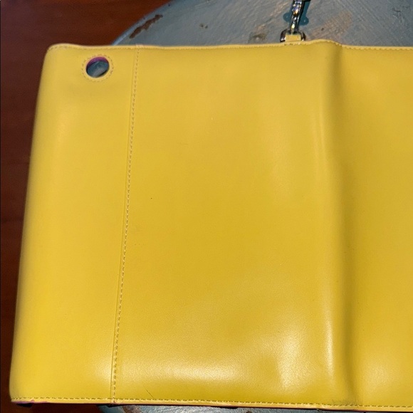 Lodis Yellow and Pink Women's Tablet clutch - Picture 7 of 8